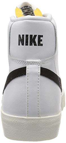 Nike Men's Basketball Shoes, White Black, Size 9 - Image 4