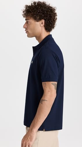 Lacoste Men's Classic Navy Polo Shirt, X-Large - Image 4