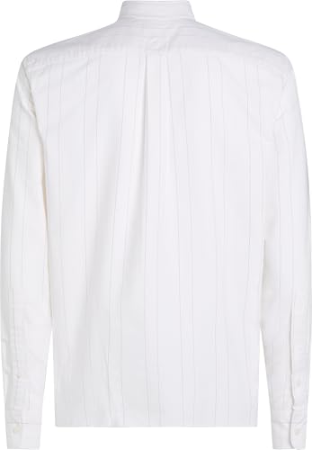 Tommy Hilfiger Men's Heritage Oxford Fine Stripe Long Sleeve Shirt - Image 2