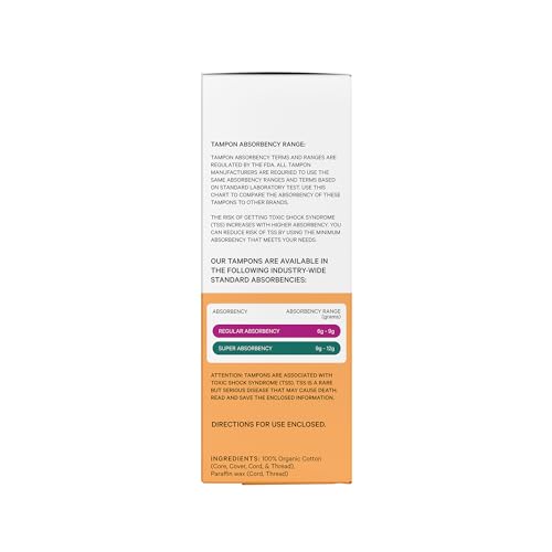 The Honey Pot Company - 54 Organic Tampons for Women - Image 7