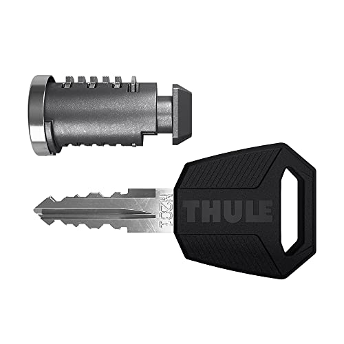 Thule One-Key System 4 Pack - Silver/Black