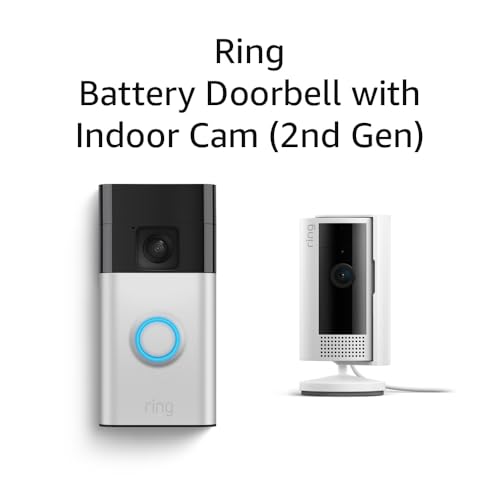 Ring Battery Doorbell with Ring Indoor Cam 2nd Gen - Image 7
