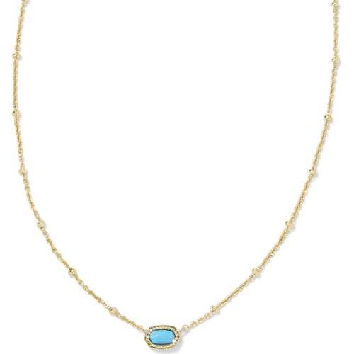 Kendra Scott Mini Elisa 14k Gold-Plated Satellite Short Pendant Necklace