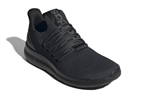 adidas Men's Lite Racer Adapt 7.0 Sneaker - Black/Grey/Black, Size 9.5