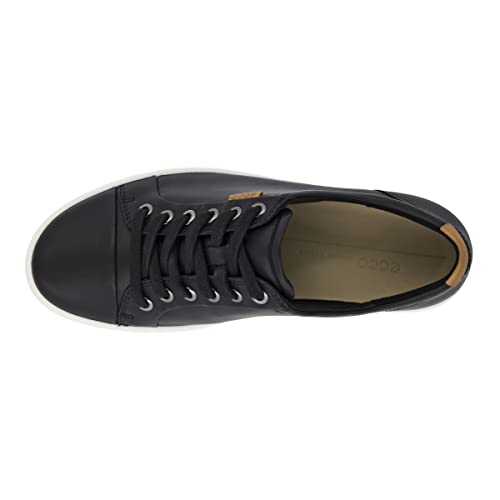 ECCO Women's Soft 7 Black Sneaker - Premium Comfort - Image 5