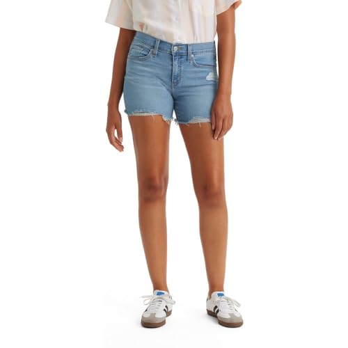 Levi's Women's Mid Length Shorts, I'm Just a Fan, 30"