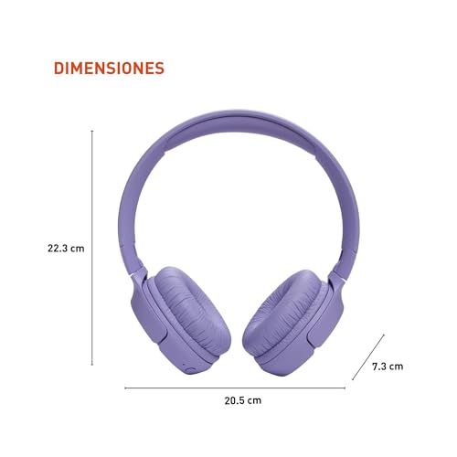 JBL Tune 520BT Wireless On-Ear Headphones - 57H Battery Life - Image 3