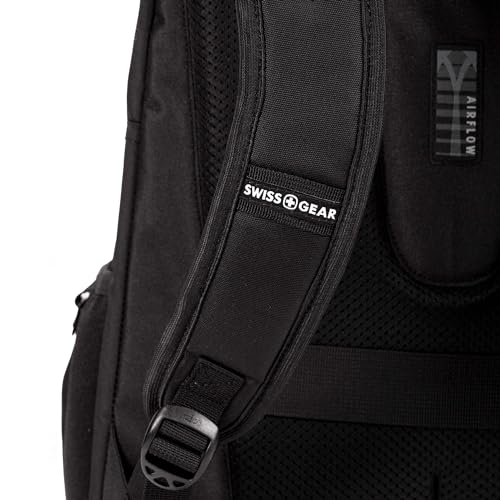SwissGear 5698 Laptop Backpack, Black, 17-Inch - Image 7