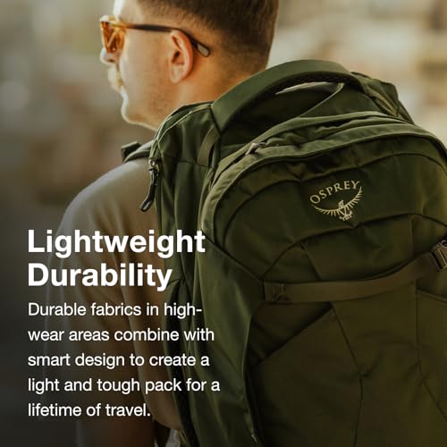 Osprey Farpoint 70L Travel Backpack for Men in Black - Image 3