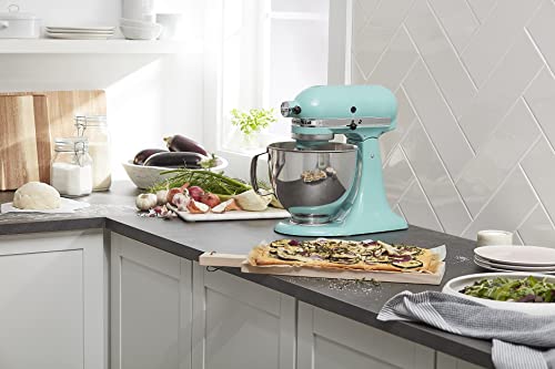 KitchenAid Artisan 5 Quart Tilt Head Stand Mixer - Aqua Sky - Image 6