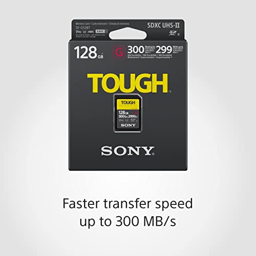 Sony TOUGH-G Series 128GB SDXC Card, V90 UHS-II - Image 3