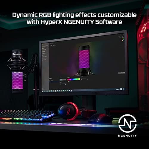 HyperX QuadCast S RGB Microphone for PC, PS5, Mac, and More - Image 2