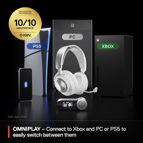 SteelSeries Arctis Nova Pro Wireless Gaming Headset - Multi-System Connectivity - Image 2