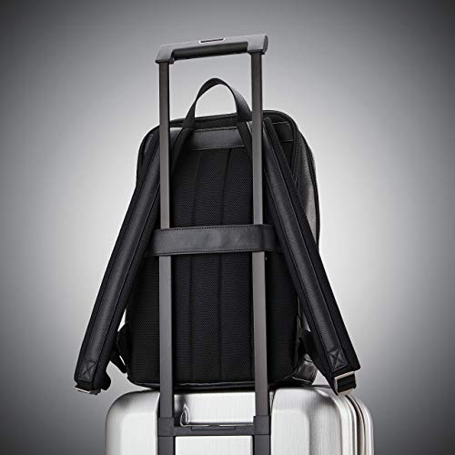 Samsonite Classic Leather Slim Backpack - Your Everyday Travel Essential - Image 7