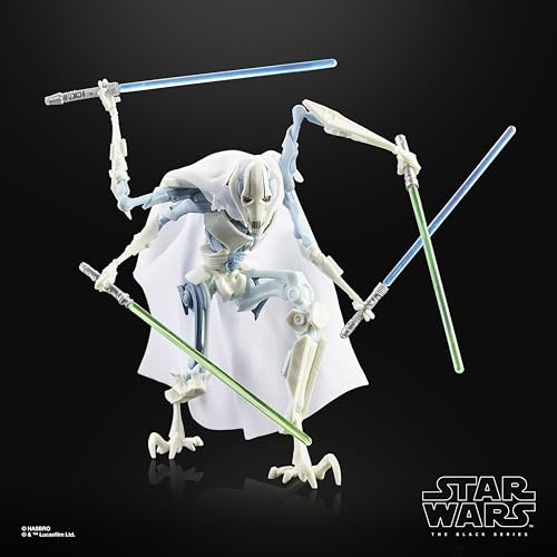 STAR WARS Black Series 3-Pack Darth Vader, Thrawn, & Grievous Collectibles - Image 8