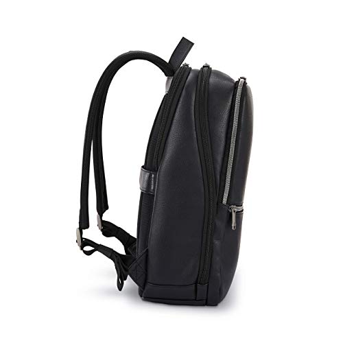 Samsonite Classic Leather Slim Backpack - Your Everyday Travel Essential - Image 3
