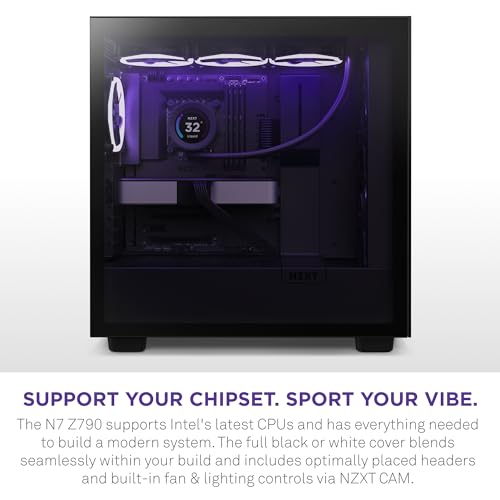 NZXT N7 Z790 ATX Motherboard - Intel Z790, WiFi 6E, Bluetooth, Integrated I/O Shield - Image 3