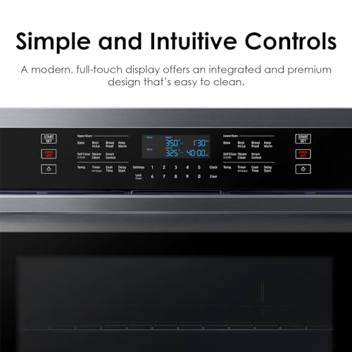 SAMSUNG 30" Smart Single Wall Oven - Sleek Stainless Steel Design - Image 3