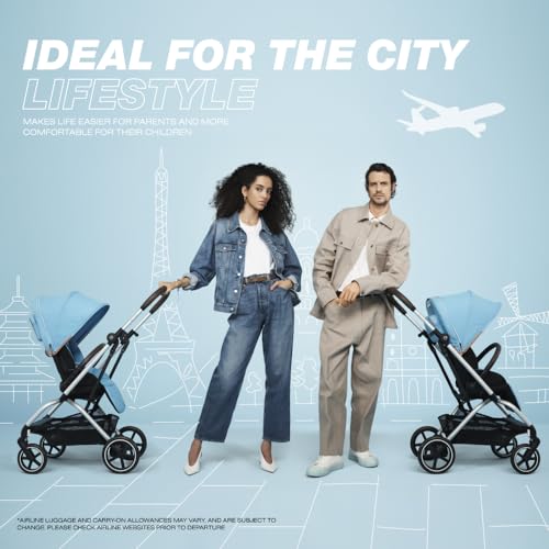 CYBEX Eezy S Twist Baby Stroller with 360° Rotating Seat - Image 6