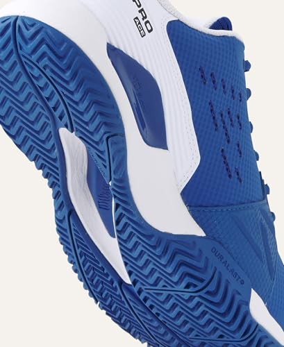 WILSON Men's Rush Pro Ace Pickler Shoe - Deja Vu Blue/White/Black, Size 9 - Image 14