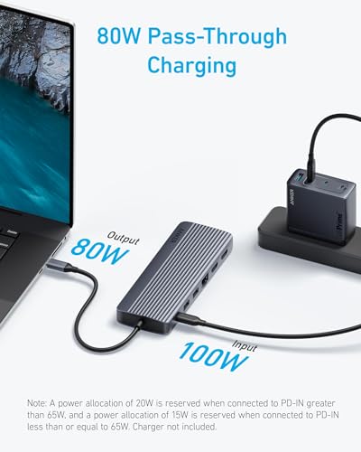 Anker 14-in-1 USB C Hub Laptop Docking Station - Image 7