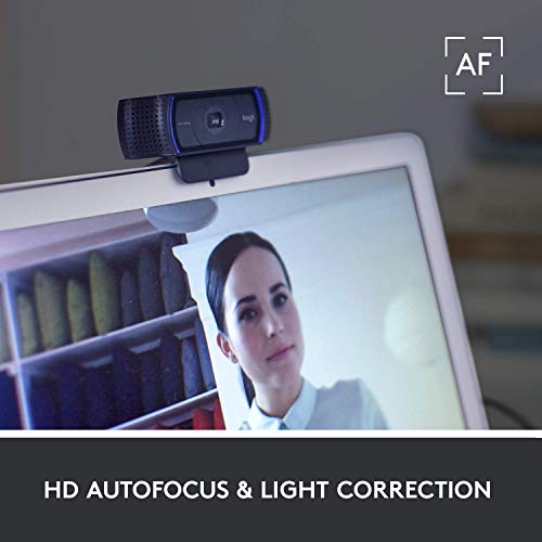 Logitech HD Pro Webcam C920 - Full HD 1080p Video Calling & Recording - Image 3