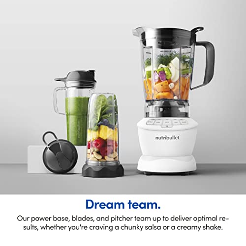 nutribullet Full-Size Blender Combo 1200W - Matte White - Image 6