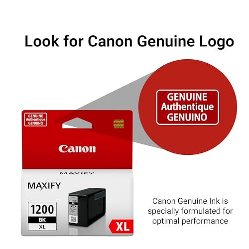 Canon PGI-1200XL Genuine Pigment Black Ink Tank - Image 5