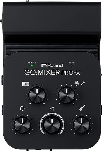Roland GO:MIXER PRO-X Compact Audio Mixer for Creators