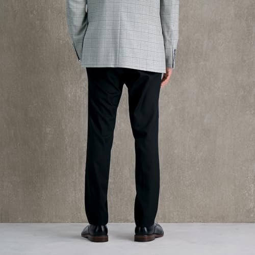 Kenneth Cole REACTION Men's Slim Fit Fashion Dress Pant - Black - Image 8