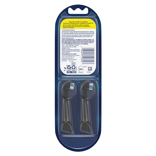 Oral-B iO Ultimate Clean Brush Heads (2 Count, Black) - Image 7