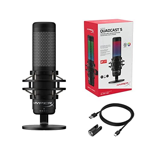 HyperX QuadCast S RGB Microphone for PC, PS5, Mac, and More - Image 13