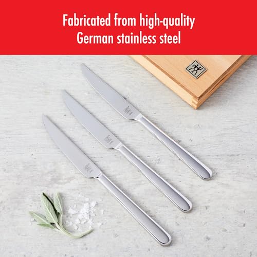 ZWILLING 8-Piece Razor-Sharp German Steak Knife Set - Image 5