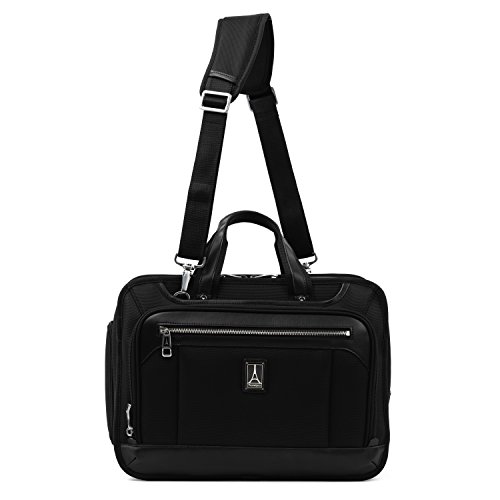 Travelpro Platinum Elite Expandable Business Laptop Briefcase - Shadow Black - Image 2