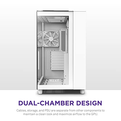 NZXT H9 Elite Dual-Chamber ATX Mid-Tower PC Gaming Case - Image 4