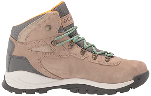Columbia Women's Durable Waterproof Hiking Boots - Oxford Tan/Green - Image 6