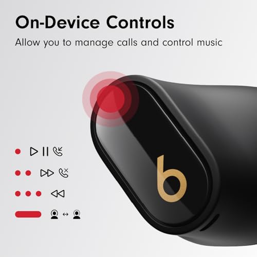 Beats Studio Buds + Black/Gold | True Wireless Noise Cancelling Earbuds - Image 5