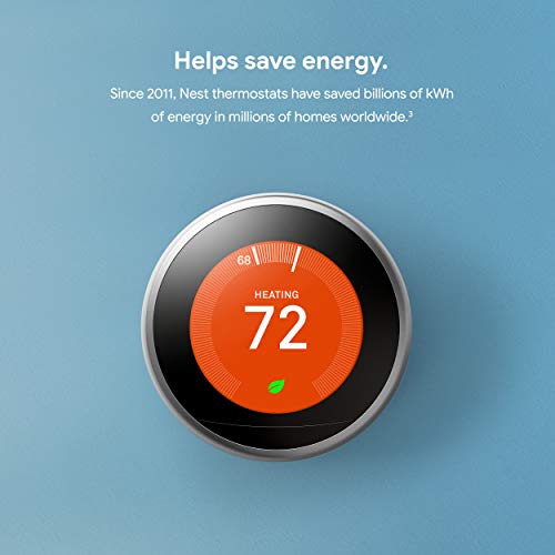 Google Nest Learning Thermostat - 3rd Gen (Smart & Alexa-Compatible) - Image 4