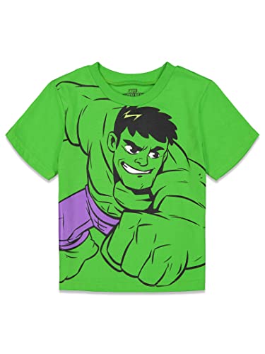 Marvel Toddler Boys 4-Pack Superhero T-Shirts (3T) - Image 5