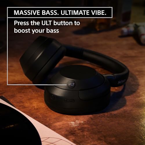 Sony ULT WEAR Over-Ear Noise Cancelling Headphones - 30-Hour Battery, Bass Boost, Alexa Built-In - Image 3