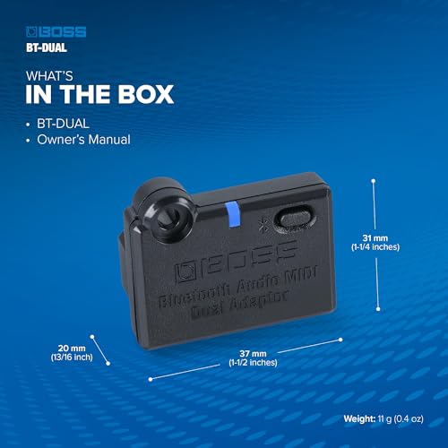 Boss BT-Dual Bluetooth Audio MIDI Dual Adapter - Image 5