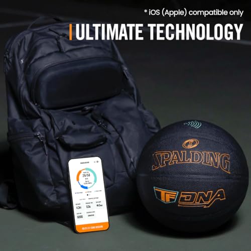 Spalding TF DNA Smart Basketball with 1 Year App Subscription - Image 4