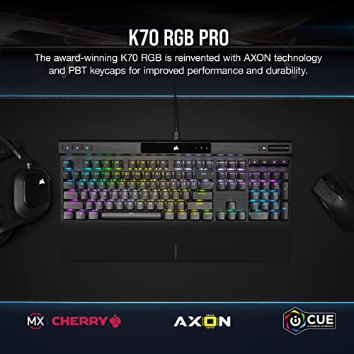 Corsair K70 RGB PRO Wired Mechanical Gaming Keyboard - Black - Image 2