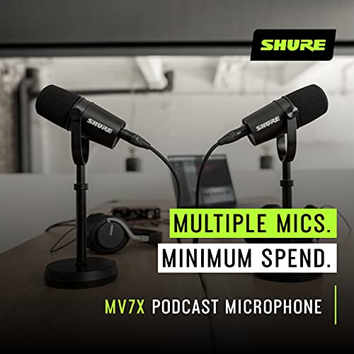 Shure MV7X Microphone - XLR Pro Quality Dynamic Mic - Image 8