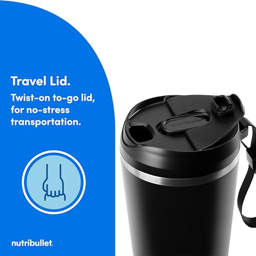 NutriBullet Flip Cordless Portable Blender with Insulated Cup - Image 10