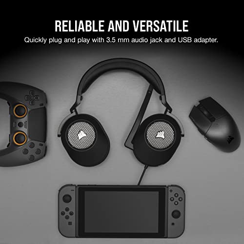 CORSAIR HS65 SURROUND Wired Gaming Headset - Dolby Atmos & Multiplatform Support - Image 6