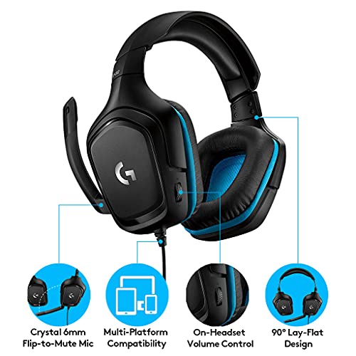 Logitech G432 Gaming Headset with 7.1 Surround Sound - Image 5