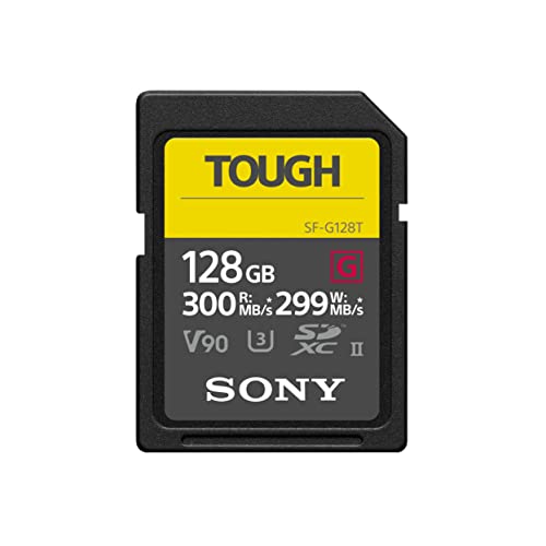 Sony TOUGH-G Series 128GB SDXC Card, V90 UHS-II