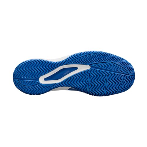 WILSON Men's Rush Pro Ace Pickler Shoe - Deja Vu Blue/White/Black, Size 9 - Image 3