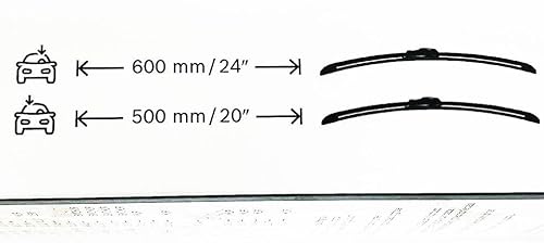 BOSCH Aerotwin Wiper Blades 24"/20" - Original Equipment Replacement - Image 8